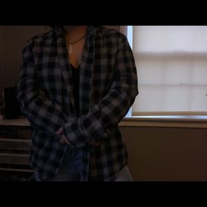 Blake and grey men’s flannel